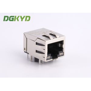 10 Pin Receiver Filter RJ45 jack with internal isolation transformer 1000 BASE