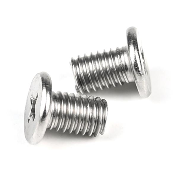 100% QC Tested Stainless Steel Flat Phillips M5 X 8mm Machine Screws for Commodity Shelf