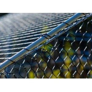 Aviary 50mm*50mm Wire Rope Mesh Stainless Steel Cable Mesh