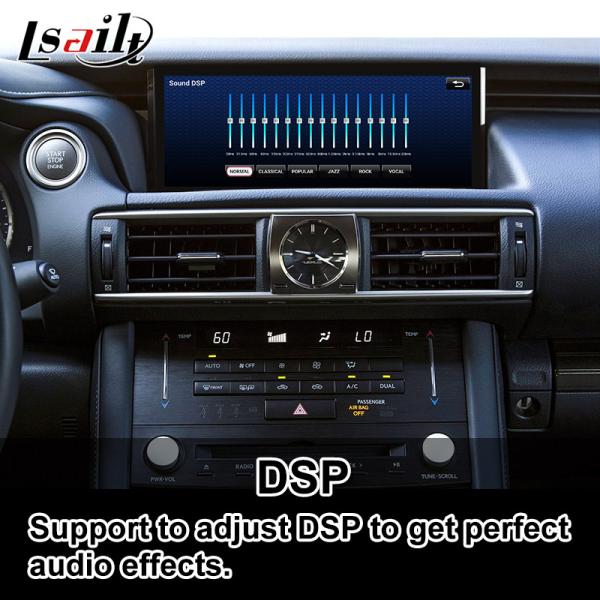Lsailt 8+128G Qualcomm Android Interface for Lexus IS300H IS200t 2013-2021 With YouTube, NetFlix, Google Play