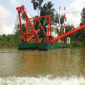 1500m3 Water Flow 12inch Hydraulic Cutter Suction Dredger for Dredging Equipment