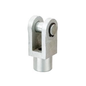 China Steel Cylinder Rod Clevis , Y Type Joint Rod End Clevis With Pin / Clip Lock Type on sale