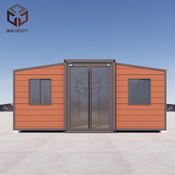 Buy Versatile Expandable Container Cabin with Customizable Terrace at wholesale prices