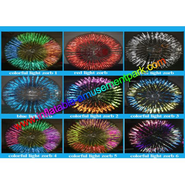 2.5m Inflatable Grass Body Zorbing Ball , Human Hamster Ball With PVC / TPU