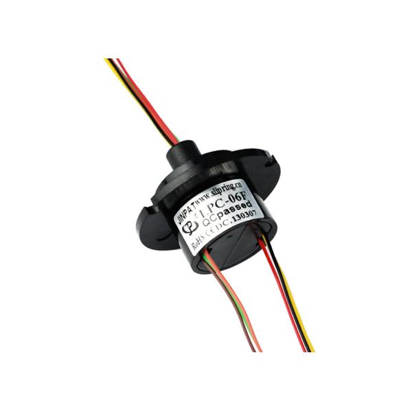 Buy Capsule Slip Ring 6 Circuits 300rpm Rotating Speed at wholesale prices