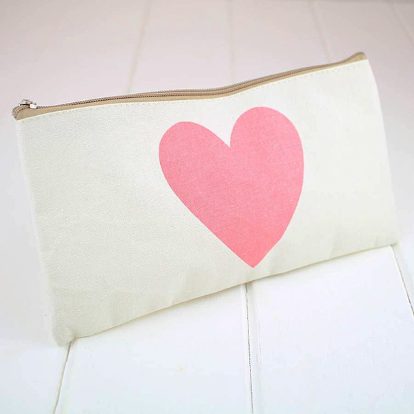 New products 2020 velvet zipper cosmetic bag with printing logo