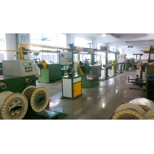 Single screw plastic extrusion line for wire and cables Wire and cable extrusion