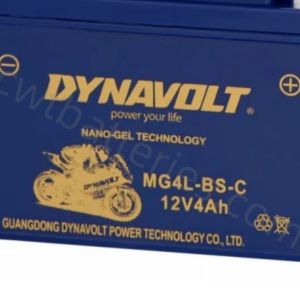 Dynavolt Power Deep Cycle Motorcycle Battery MG4L-BS-C 12V 4Ah For Honda CB
