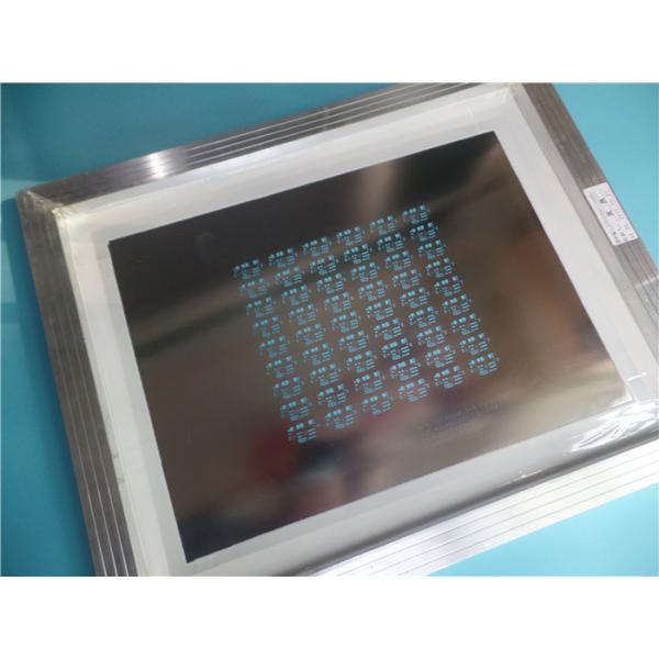 Laser Cut PCB SMT Stencil 0.15mm Stainless Steel Foil with aluminum frame
