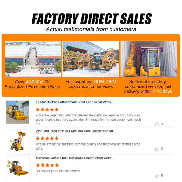 High Quality Multi-Function Front Loader Backhoe Combo for Landscaping Projects Backhoe Wheel Loader