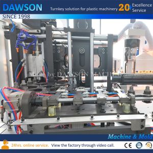 4 Cavities Plastic Bottles Molding Machine Juice Bottle Making