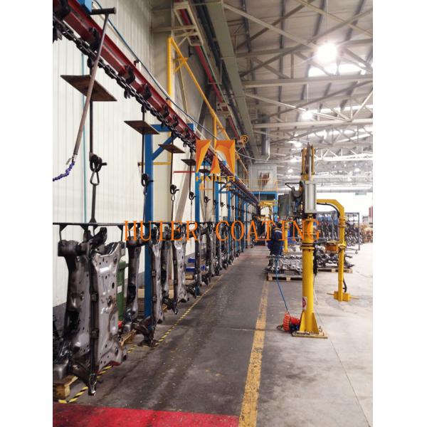 Buy Customized Ceiling Mounted Chain Hanging Conveyor System With PLC Control For Heavy Load Handling at wholesale prices