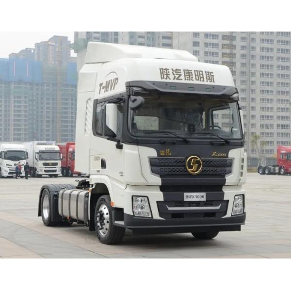 Buy SHACMAN Container Tractor Truck X3000 4*2 Port Terminal Tractor 420hp CUMMINS Engine Brand at wholesale prices