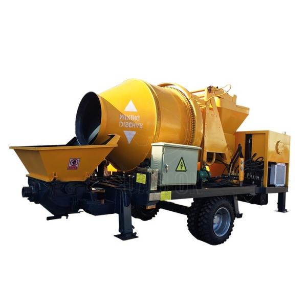 Buy Flexible Diesel Concrete Pump Self Loading Mobile Concrete Pumping Equipment at wholesale prices