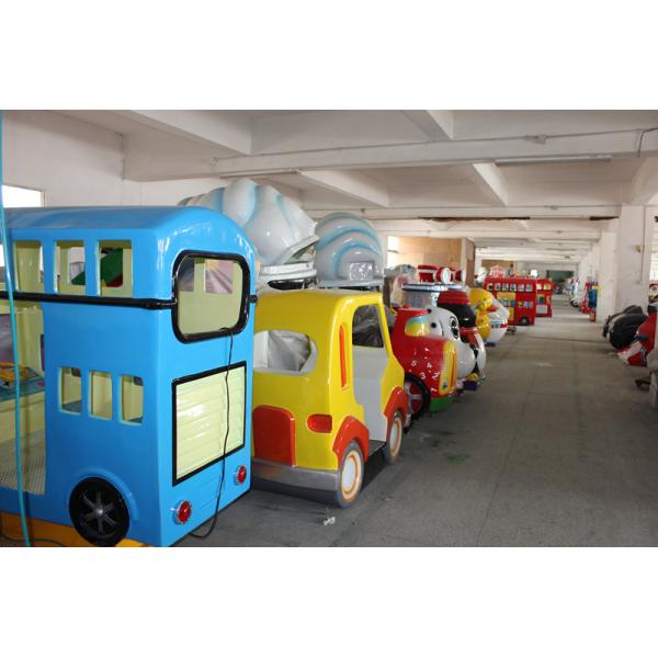 Buy MP4 2 Seats Coin Operated Kiddie Ride with LED Lights at wholesale prices