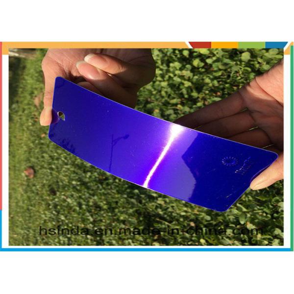 Buy Blue Electrostatic Spraying Powder Coating Materials , Epoxy Polyester Coating at wholesale prices