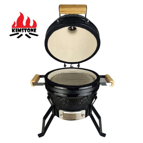 KIMSTONE 13Inch Mullite Keraamiline Keramische Outdoor Charcoal Bbq Grill Bbq
