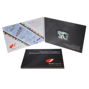 Buy cheap Magnetic Switch LCD Screen Video Brochure Custom Printing LCD Brochure Card from wholesalers