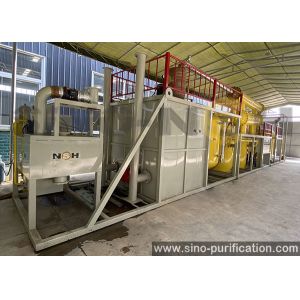 Quality 2T/D Industrial Distillation Waste Oil Purifier Degassing for sale