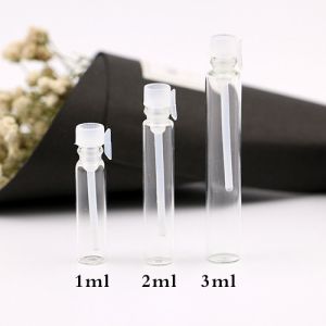 glass 1 ml Perfume sample tube bottles