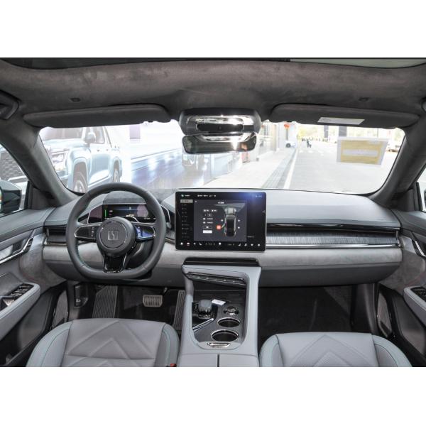 Customized Red/Blue Energy Vehicles Zeeker 001 Electric Cars with 616km Integrated Mileage