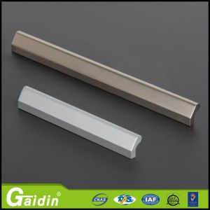 Quality bedroom interior anodized foggy siver aluminum furniture handle for sale