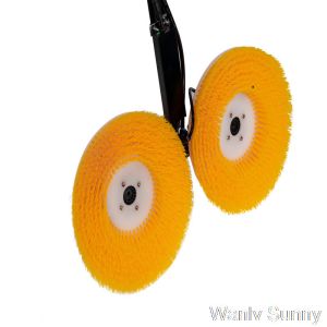 Handy Rotating Solar Panel Cleaning Brush for Manul Light Weight Potable Tools