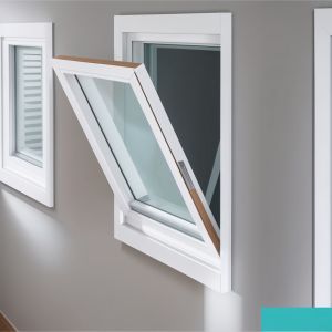 China Fixed Security Bottom Hung Casement Window Soundproof Thermal Insulation on sale