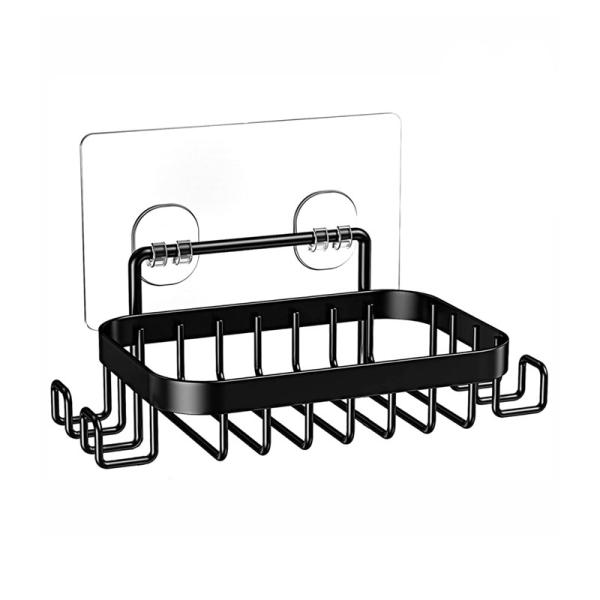 Buy Rustproof Stainless Steel Bar Soap Holder Soap Dish Holder with Hooks for Bathroom and Kitchen at wholesale prices