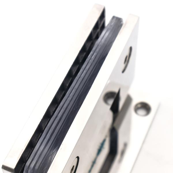 Stainless Steel 304 Hydraulic Hinges for Fixed 8-12mm Glass Shower Door Accessory