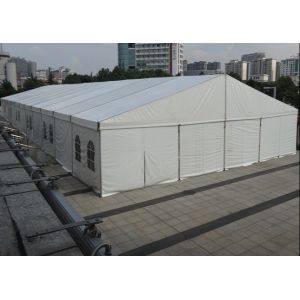 Water Resistant Small Aluminum Frame Tent , 12m Width Wedding Tent