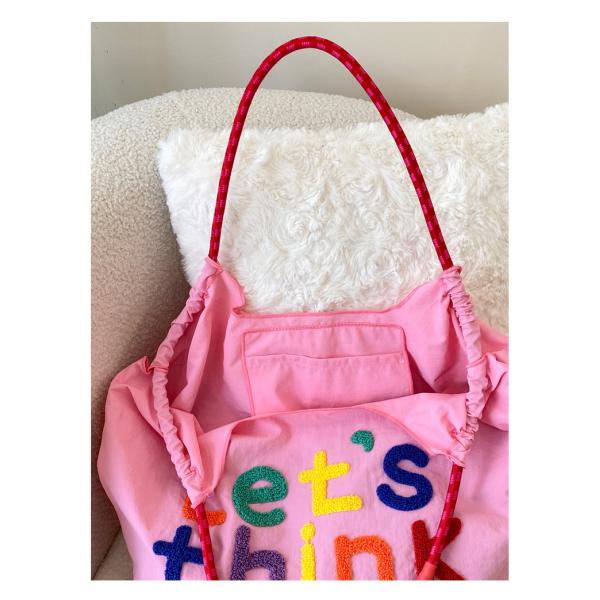 LARGE CAPACITY TOTE BAG KOREAN STYLE INS ALL-IN-ONE SHOULDER BAG FEMALE HAND CARRYING PORTABLE SHOPPING BAG