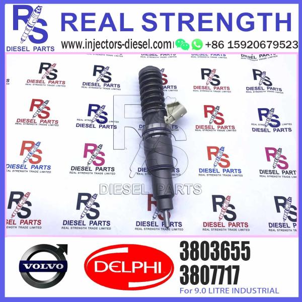 3801440 HRE398 21586296 3803655 03587147 BEBE4C06001 BEBE4C16001 Original Diesel Fuel Injector for V-O-L-V Penta D9 Engine