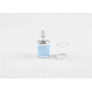 Dreamy Lemon Yellow Acrylic Cream Jar With Lid , ABS Custom Cosmetic Packaging