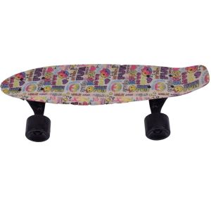 Fashion Mini Fish 4 Wheel Electric Skateboard PU Material 2200mAH