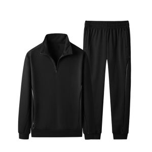 Fashionable Unisex Football Training Tracksuits Popular Fitness Sweatsuit Solid