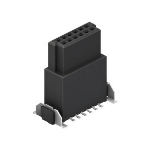 H 13.65mm Floating High Speed Board To Board Connectors 1.27mm