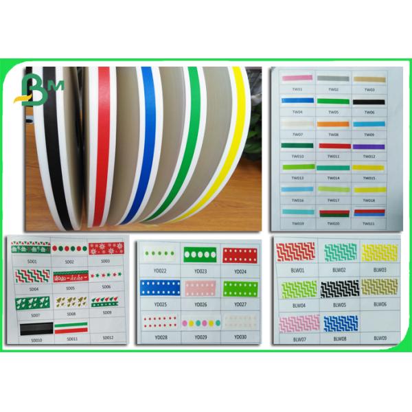 Food Grade Ink Printed Paper for Drinking Straws 60gsm Last long time