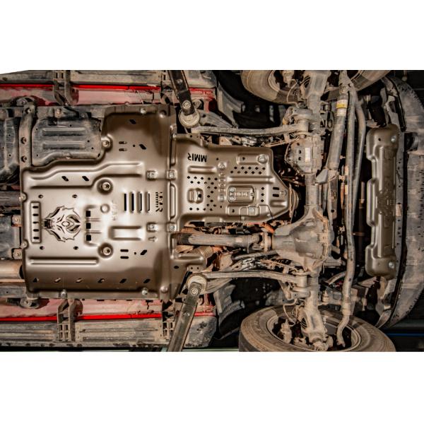 Carbon Steel and Magnesium Skid Plate for Jeep Toyota 4 Runner 2.5mm and 4mm Thickness