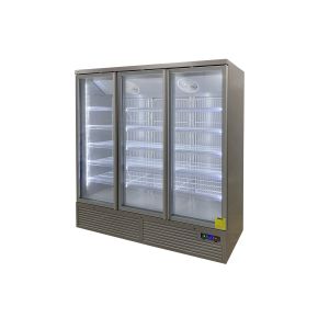 Frost-Free Upright Freezer Manufacturer With Frameless Triple-Glazed Anti-Fog