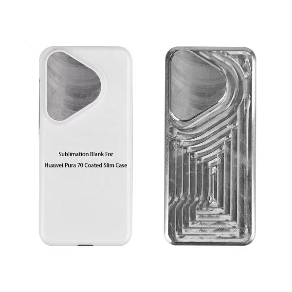 Anti-Fingerprint Sublimation Blanks 3D Slim Phone Case For Huawei P70