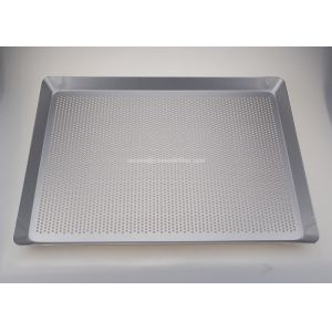 Quality 18x26 Inch Aluminum 5x3mm Hole Perforated Cooking Tray for sale