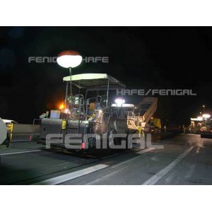 Highway Pavement Construction Safety Glare Free Inflatable Lighting Balloon 360
