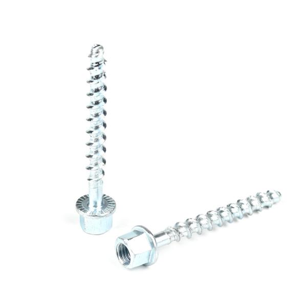 Carbon Steel Hex Flange Thread Rod Anchor Concrete Screw Cement Bolt For Ceiling