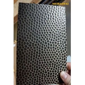 Honeycomb Stamped Decorative Stainless Steel Plate Sustainable