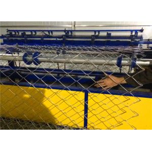 Semi Automatic Chain Link Fencing Machine / Fencing Net Making Machine