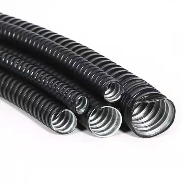 Buy Industrial Plastic Coated Metal Hose High Flexibility And Welded Connection For Industrial at wholesale prices