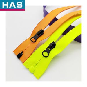 China Auto Lock #7 Waterproof Zipper Orange / Yellow Waterproof Zipper on sale
