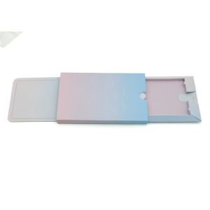 Custom Recyclable Printing Tiny White Paper Endoderm Frosted Folding Drawer