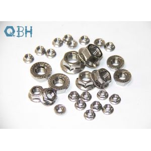JIS B1190 ISO4161 Carbon Steel ZP Hexagon Nuts With Flange
